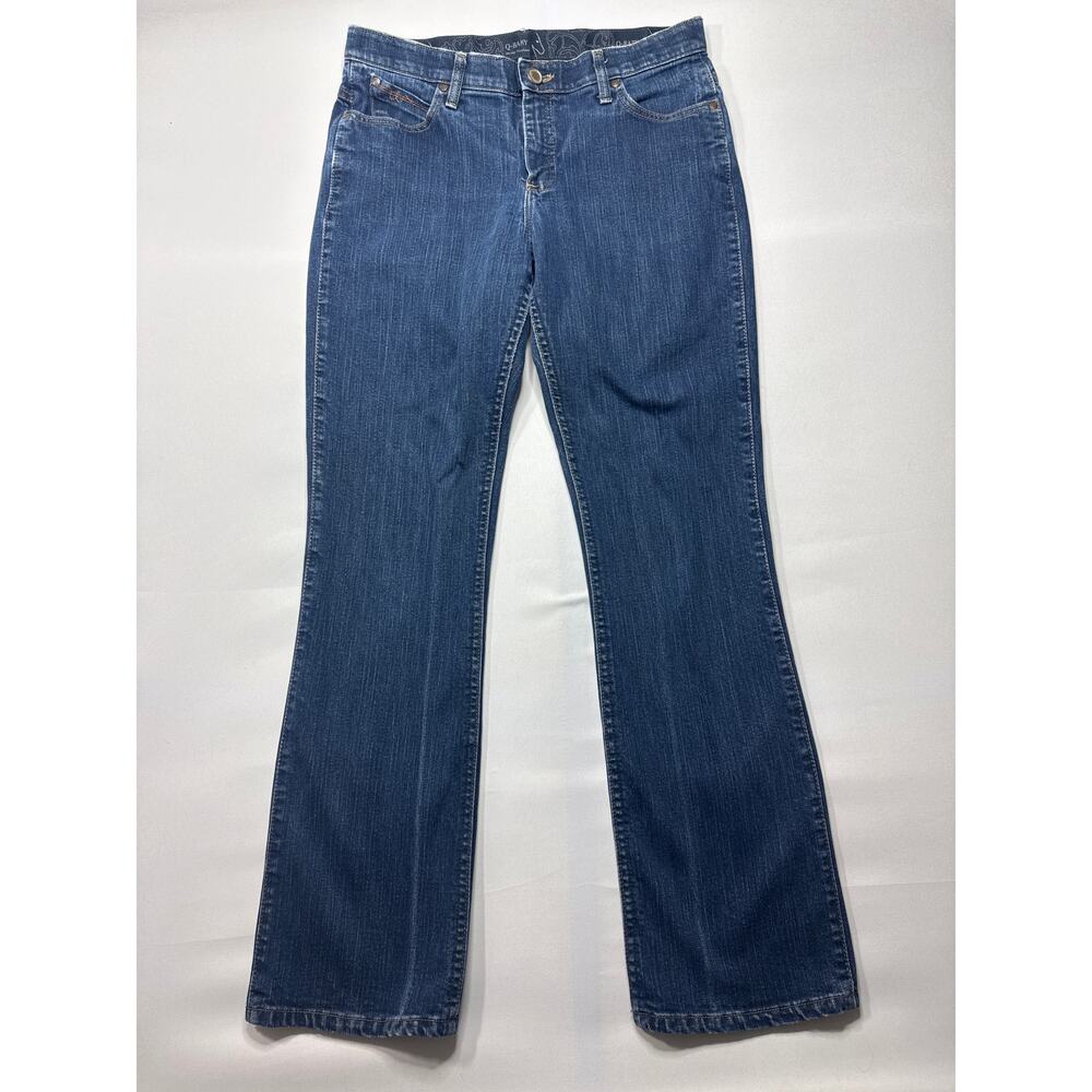 Wrangler Q-Baby Women's Bootcut Western Blue Jeans - Size 11/12x34 (33x32.5)